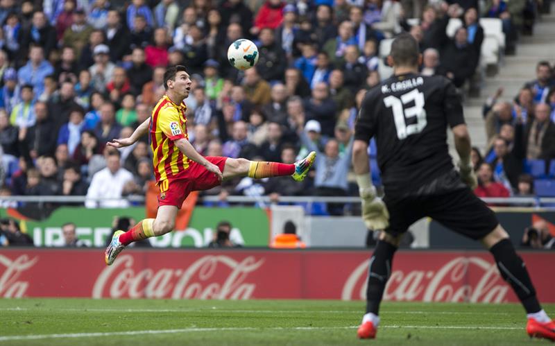 0-1. Messi define con penalti el triunfo del Barça sobre el Espanyol