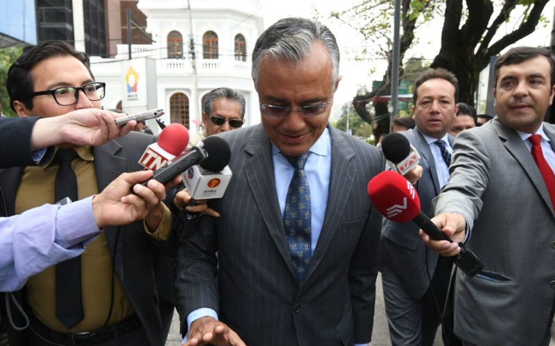 Alexis Mera, llamado por juicio político a la Judicatura