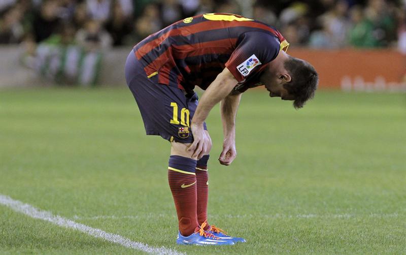 La lesión que dejará a Messi dos meses fuera