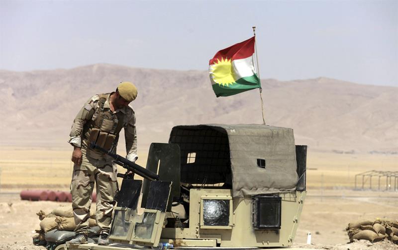 Yihadistas decapitan a un combatiente kurdo en el norte de Irak