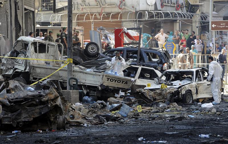 Al menos 12 muertos y 25 heridos por explosión en ciudad libanesa de Trípoli