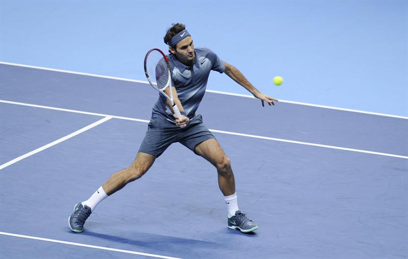 Federer alecciona a Gasquet en la Copa de Maestros