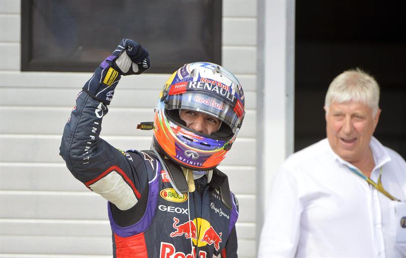 Ricciardo (Red Bull) ganó el Gran Premio de Hungría