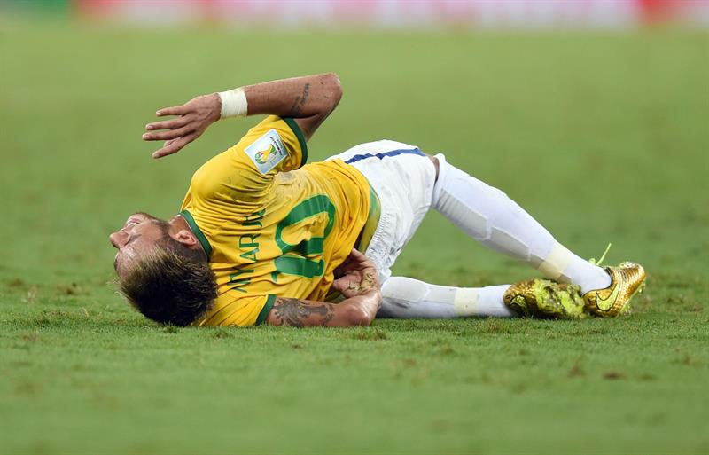 Scolari duda que Neymar juegue la semifinal contra Alemania