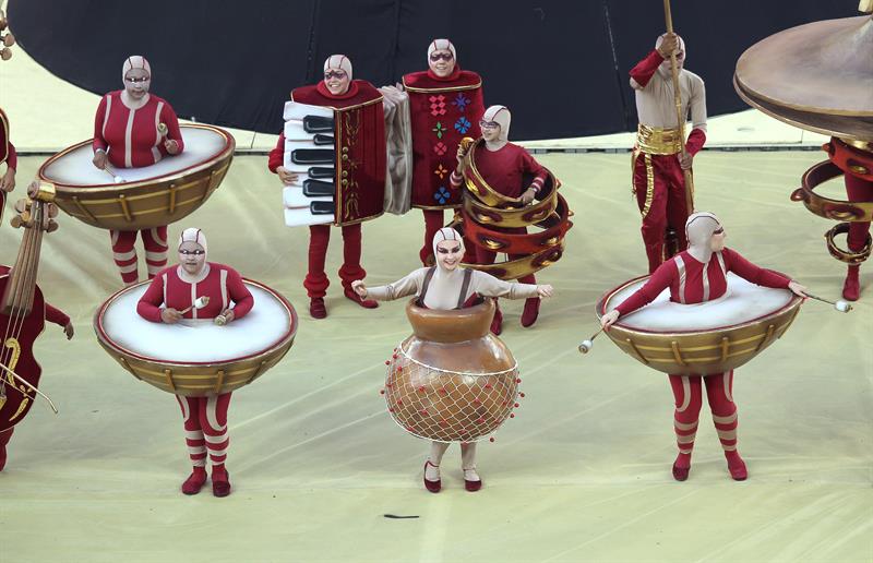 Nueve millones de dólares costó la ceremonia que inauguró el Mundial