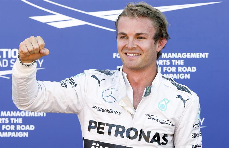 Nico Rosberg (Mercedes) saldrá primero en el GP de Mónaco