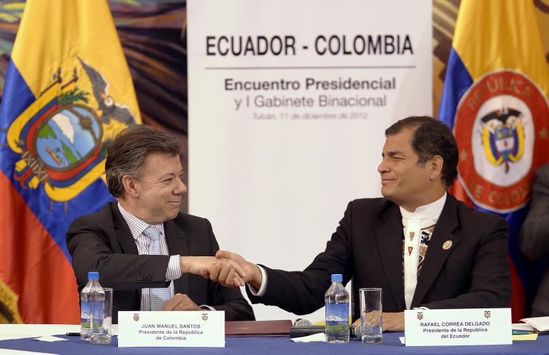 Colombia, satisfecho por acuerdo con Ecuador sobre fumigaciones