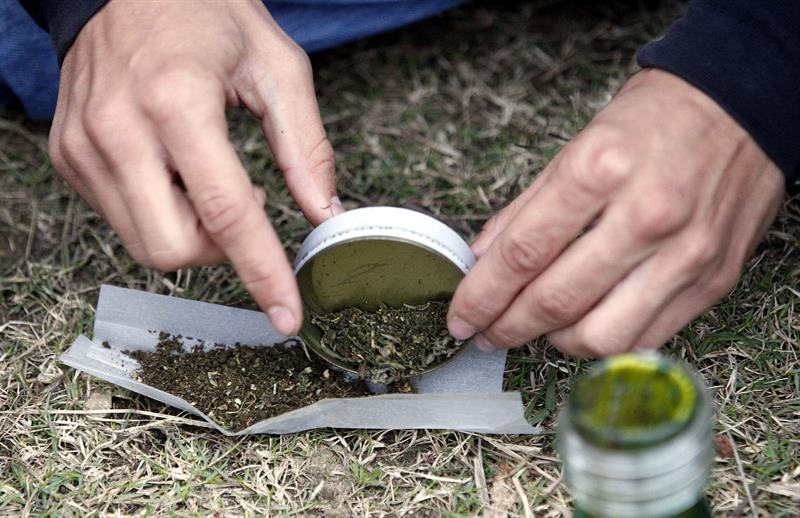 Uruguayos exhiben orgullosos marihuana &quot;liberada&quot;