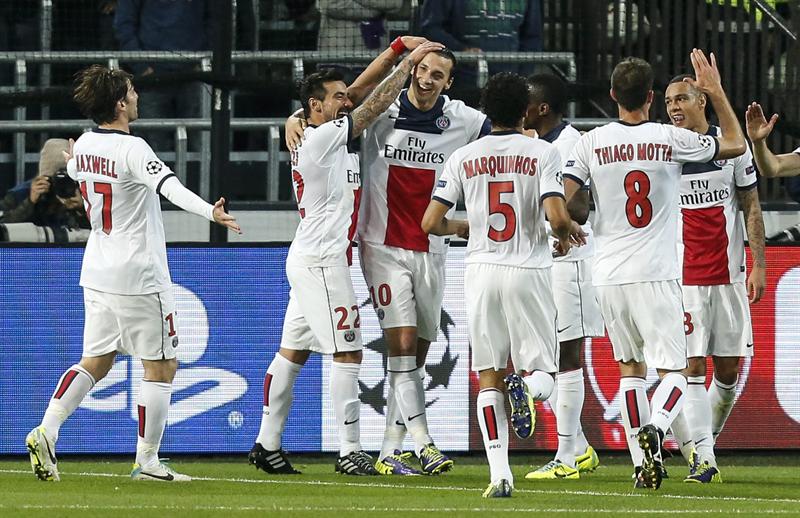 A Ibrahimovic le faltó un gol para igualar el record de 5 goles de Messi