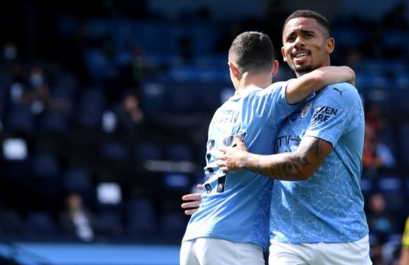 El Manchester City golea en su último test antes del Real Madrid