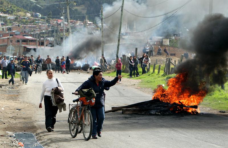 Paro nacional en Colombia deja tres muertos en seis días
