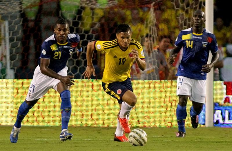 Ecuador cayó en Barranquilla 1-0 frente a Colombia