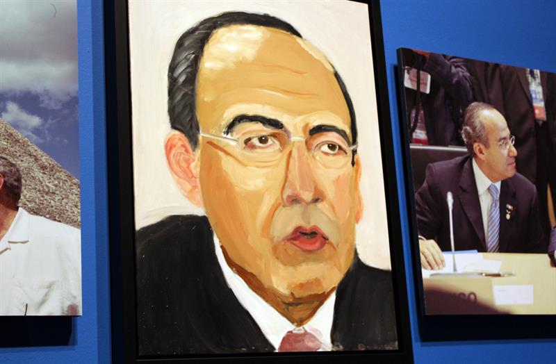 George W. Bush retrata a Aznar, Calderón y Uribe en su estreno como pintor
