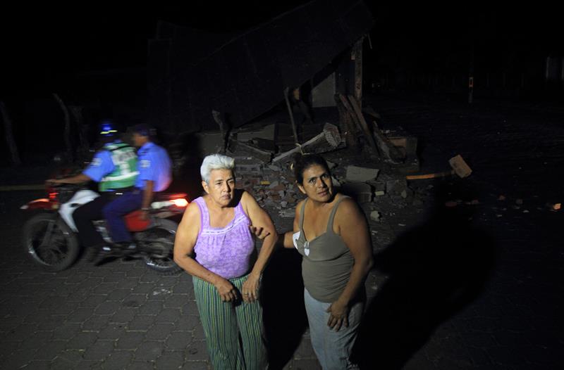 Un muerto tras un sismo de 6,2 grados ayer en Nicaragua