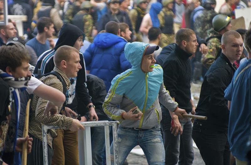 Al menos 38 muertos en Odessa por un incendio en medio de enfrentamientos