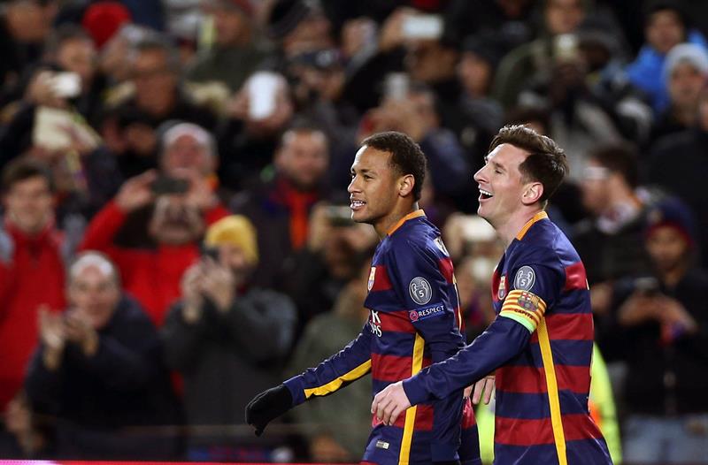 Neymar sacó la magia en el segundo gol del Barca