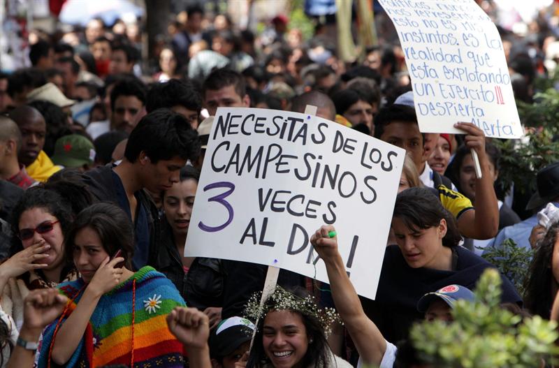 Colombia: huelguistas aseguran que no detendrán la “lucha” hasta ser escuchados