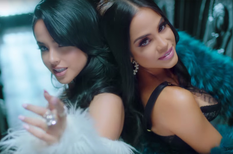 Así lucían Natti Natasha y Becky G de pequeñas