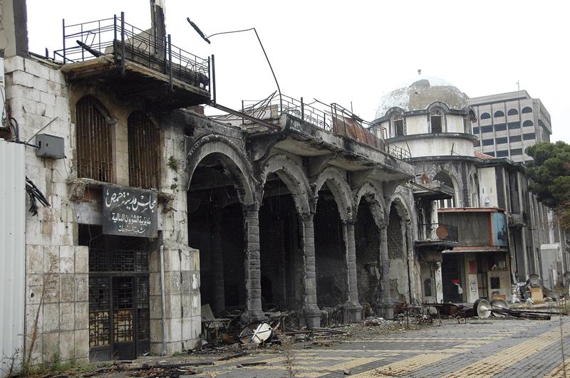 Termina el repliegue de los rebeldes sirios del centro de Homs