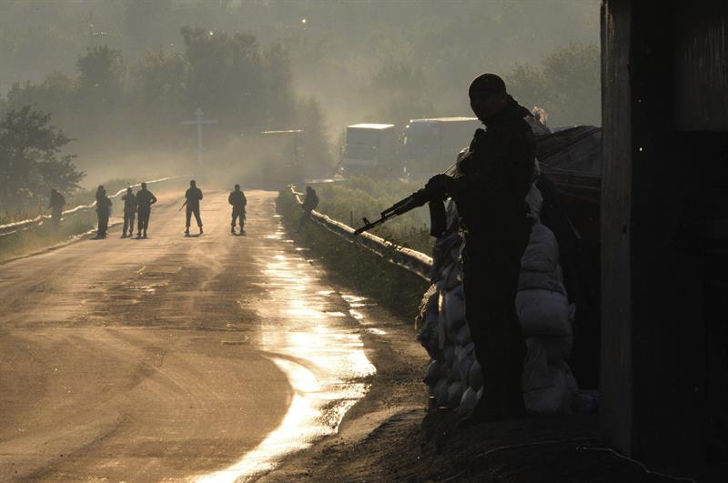 Kiev denuncia ataques de las milicias prorrusas contra guardias fronterizos