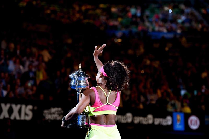 Una imparable Serena gana el Australian y logra su 19º Grand Slam
