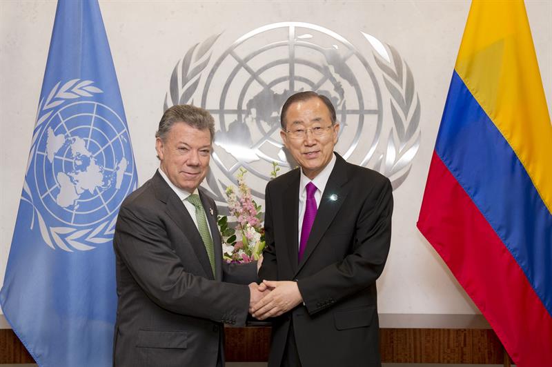 Santos exhibirá su acuerdo de paz en una ONU frustrada por la guerra siria