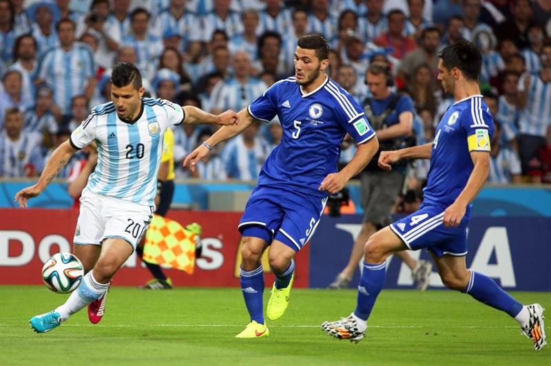Argentina-Bosnia batió el récord de asistencia en el Mundial