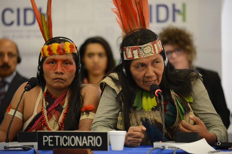 Defensoras de naturaleza denuncian en CIDH que sufren persecución en Ecuador