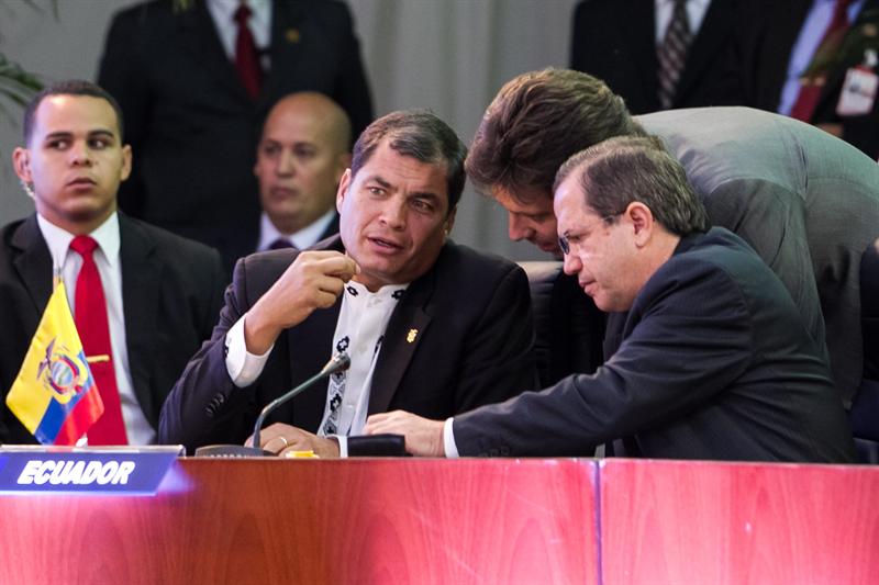 Correa: Ecuador asume con gusto coordinar zona económica ALBA-Petrocaribe