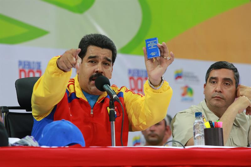 Maduro califica de &quot;detestable&quot; propuesta de sanciones en EE.UU.