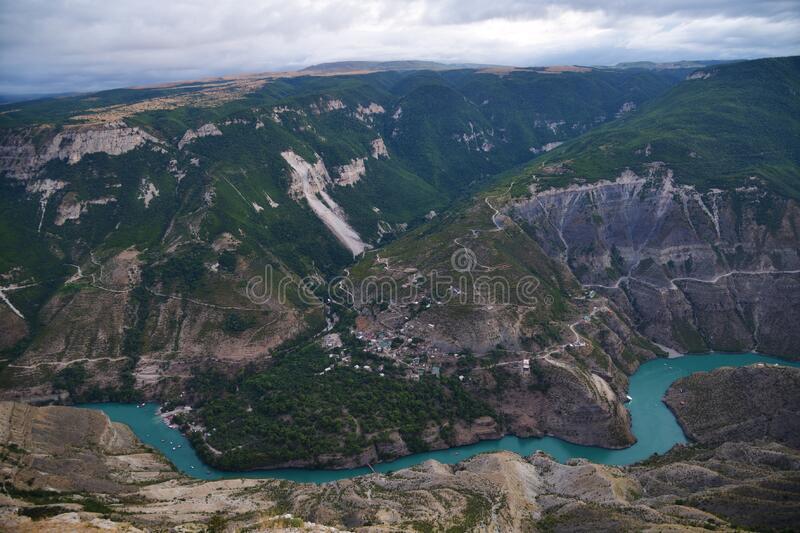 Imagen de archivo del cañón de Sulak.