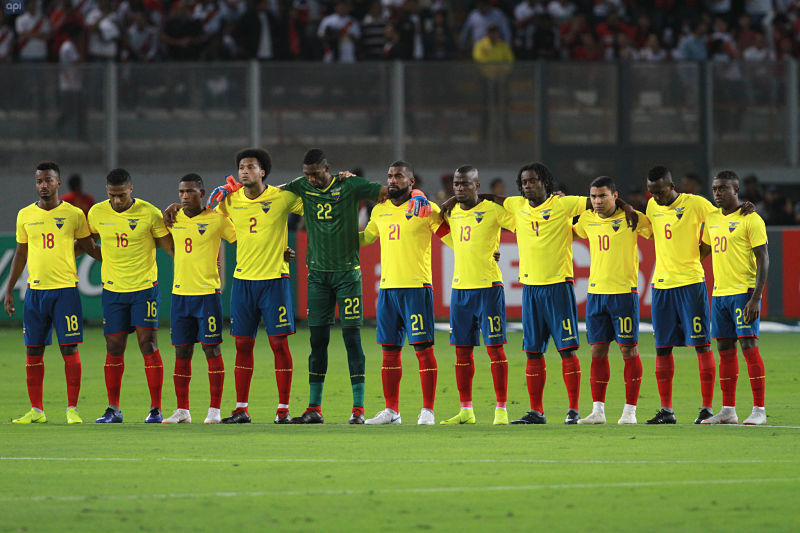 Ecuador sube 4 puestos en el ranking FIFA