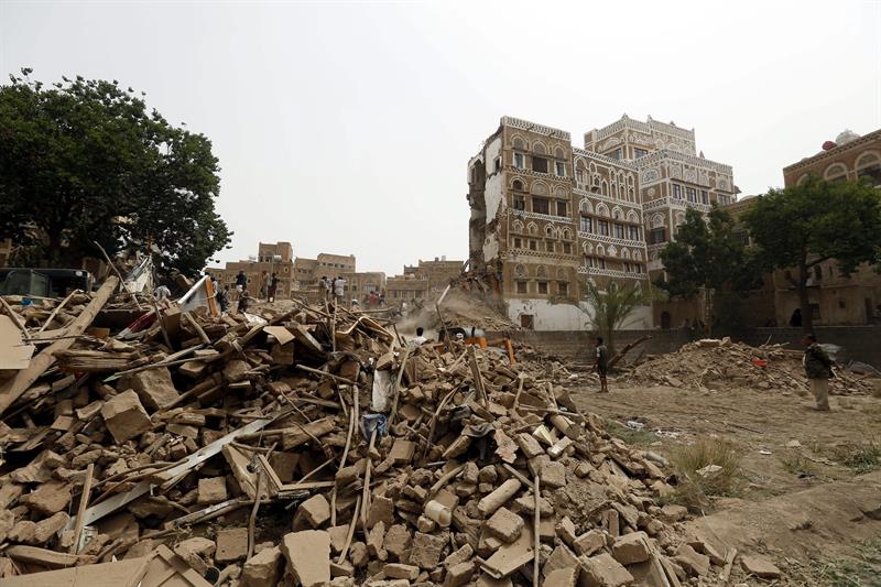 La Unesco condena el ataque aéreo contra la Ciudad Vieja de Saná
