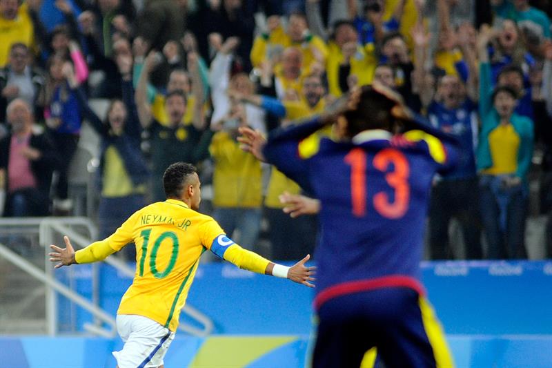 Brasil y Neymar siguen soñando con el oro olímpico