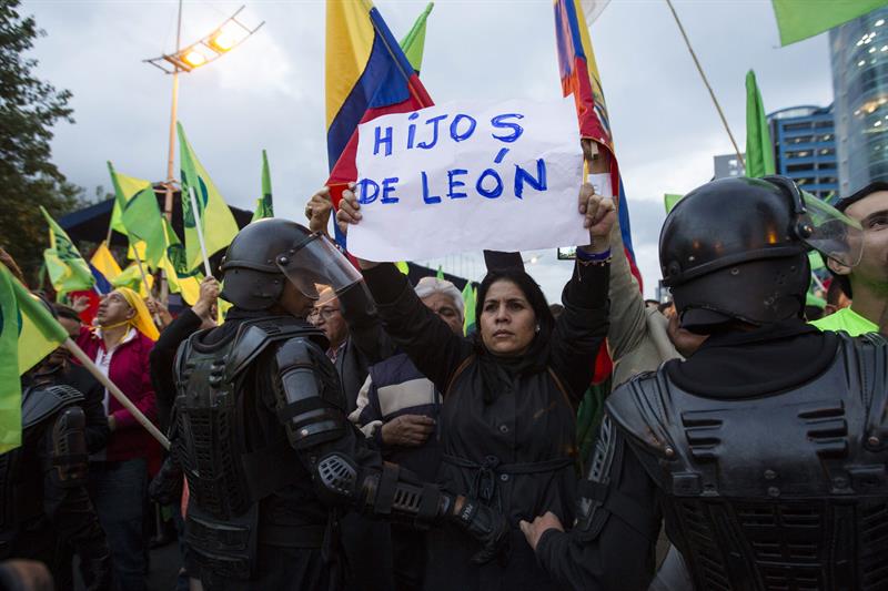 Así se vivieron las manifestaciones contra la Ley de Impuesto a la Herencia