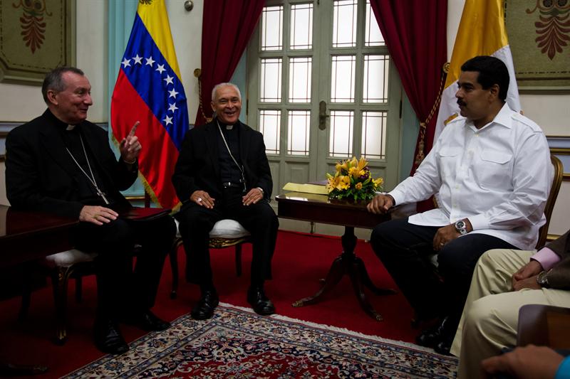 Papa Francisco recibió al presidente de Venezuela