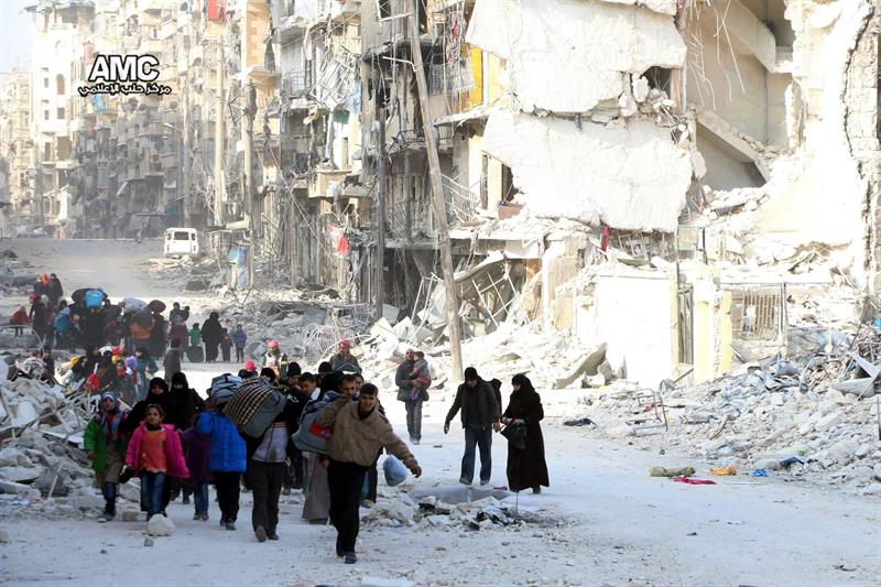 Las autoridades sirias aseguran que han tomado un barrio del sureste de Alepo
