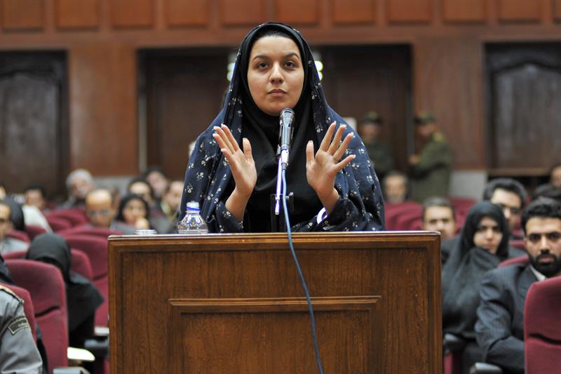 Irán ahorca a la mujer que mató al hombre que supuestamente intentó violarla