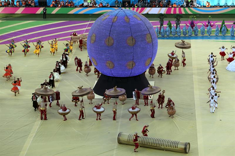 Nueve millones de dólares costó la ceremonia que inauguró el Mundial