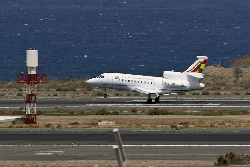 Avión del presidente Morales cumplió escala técnica en Brasil