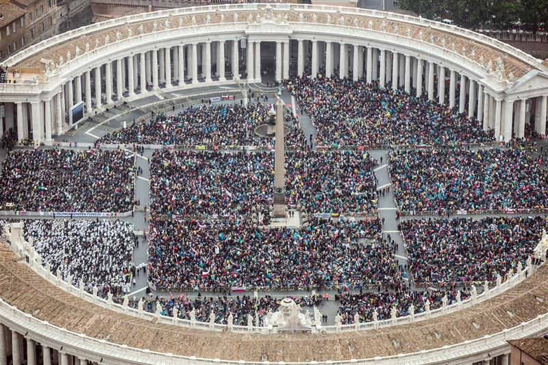 Roma recupera la tranquilidad tras la avalancha de peregrinos