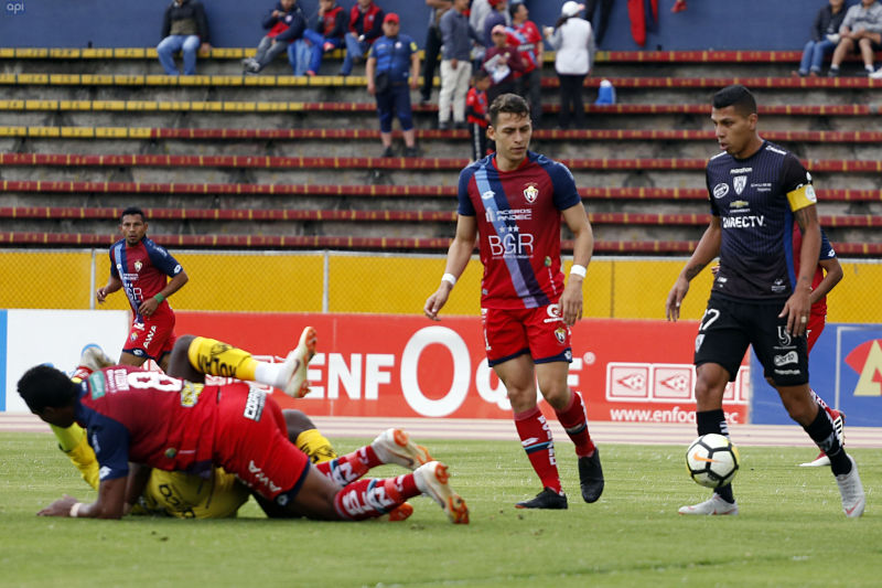 El Nacional llega a 7 partidos sin ganar con la presión del descenso