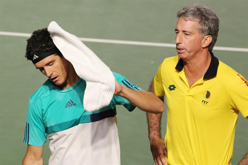 Gómez pierde y Ecuador queda eliminado en la Serie de Copa Davis