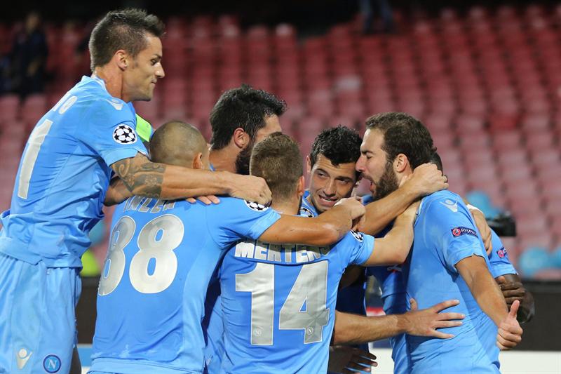 Higuaín da el triunfo al Nápoles ante un Marsella que planta batalla