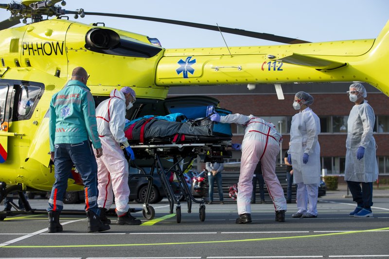 Hospital holandés envía enfermos de COVID a Alemania