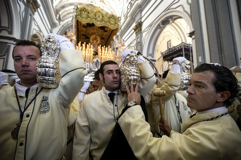 Antonio Banderas regresa a su natal Málaga por Semana Santa