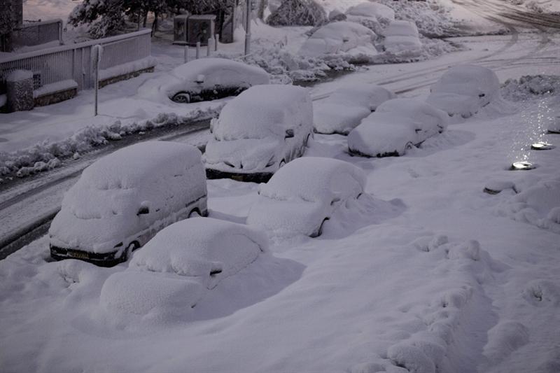 Tres muertos en Israel debido al temporal de nieve