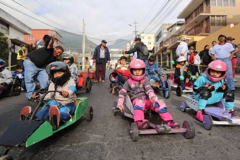 La final de los coches de madera cambió de lugar
