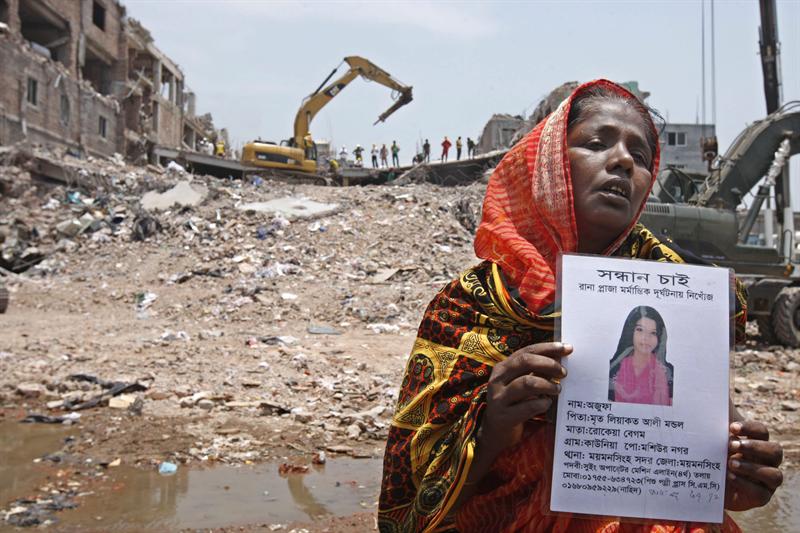 510 muertos en el peor siniestro textil de la historia de Bangladesh