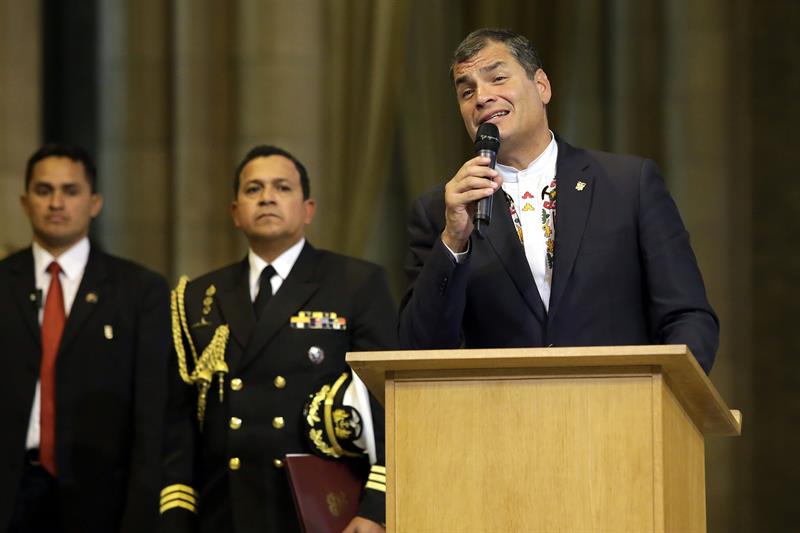 Correa inaugura el pabellón de Ecuador en Expo de Milán